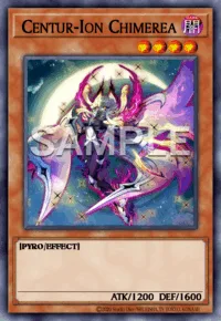 Centur-Ion Chimerea, Yu-Gi-Oh! card, DARK