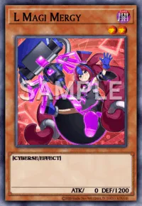 L Magi Mergy, Yu-Gi-Oh! card, DARK