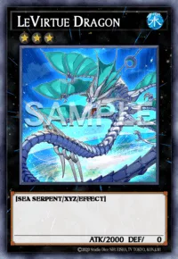 LeVirtue Dragon, Yu-Gi-Oh! card, WATER