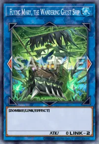 Flying Mary, the Wandering Ghost Ship, Yu-Gi-Oh! card, WATER