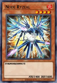 Node Ryzeal, Yu-Gi-Oh! card, FIRE