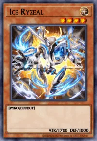 Ice Ryzeal, Yu-Gi-Oh! card, LIGHT