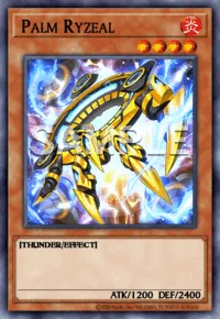 Palm Ryzeal, Yu-Gi-Oh! card, FIRE