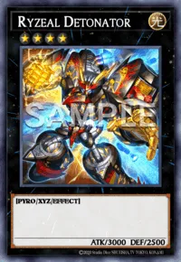 Ryzeal Detonator, Yu-Gi-Oh! card, LIGHT