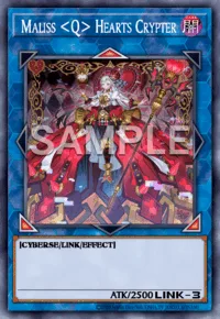 Maliss <Q> Hearts Crypter, Yu-Gi-Oh! card, DARK