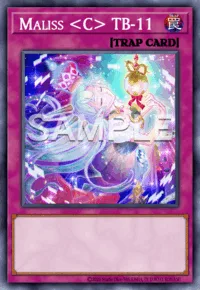 Maliss <C> TB-11, Yu-Gi-Oh! card, TRAP