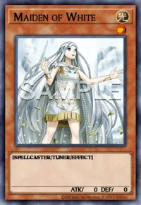 Maiden of White, Yu-Gi-Oh! card, LIGHT