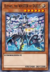 Elttaes, the MASTER of DUELS, Yu-Gi-Oh! card, LIGHT