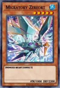 Migratory Zereort, Yu-Gi-Oh! card, WATER