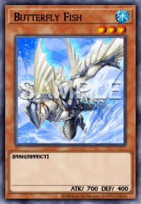 Butterfly Fish, Yu-Gi-Oh! card, WATER