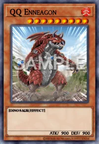 QQ Enneagon, Yu-Gi-Oh! card, FIRE