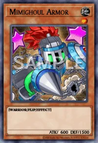 Mimighoul Armor, Yu-Gi-Oh! card, EARTH