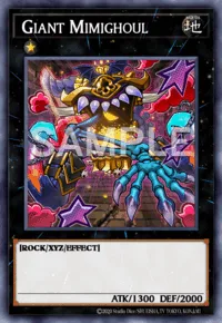 Giant Mimighoul, Yu-Gi-Oh! card, EARTH