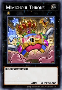 Mimighoul Throne, Yu-Gi-Oh! card, EARTH
