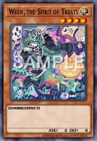 Ween, the Spirit of Treats, Yu-Gi-Oh! card, LIGHT