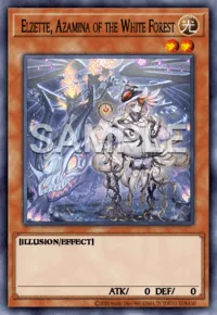 Elzette, Azamina of the White Forest, Yu-Gi-Oh! card, LIGHT
