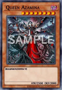 Queen Azamina, Yu-Gi-Oh! card, DARK
