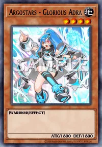Argostars - Glorious Adra, Yu-Gi-Oh! card, EARTH