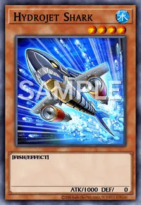 Hydrojet Shark, Yu-Gi-Oh! card, WATER