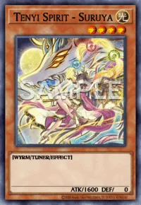 Tenyi Spirit - Suruya, Yu-Gi-Oh! card, LIGHT