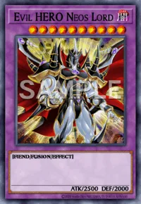 Evil HERO Neos Lord, Yu-Gi-Oh! card, DARK