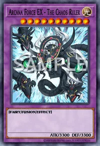 Arcana Force EX - The Chaos Ruler, Yu-Gi-Oh! card, LIGHT