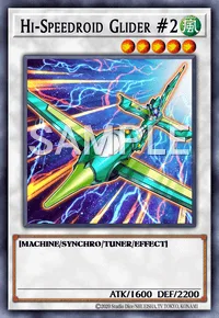 Hi-Speedroid Glider #2, Yu-Gi-Oh! card, WIND