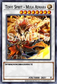 Tenyi Spirit - Mula Adhara, Yu-Gi-Oh! card, LIGHT