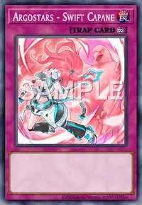 Argostars - Swift Capane, Yu-Gi-Oh! card, TRAP