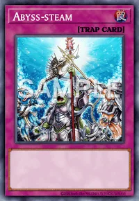 Abyss-steam, Yu-Gi-Oh! card, TRAP