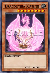 Dragolithia Kunzite, Yu-Gi-Oh! card, EARTH