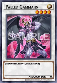 Fabled Gammajin, Yu-Gi-Oh! card, LIGHT