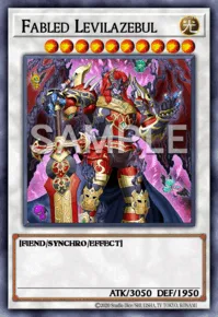 Fabled Levilazebul, Yu-Gi-Oh! card, LIGHT