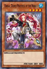 Emilia, Dance Priestess of the Nekroz, Yu-Gi-Oh! card, WATER