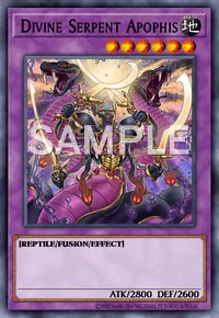 Divine Serpent Apophis, Yu-Gi-Oh! card, EARTH