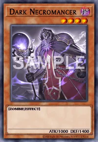 Dark Necromancer, Yu-Gi-Oh! card, DARK