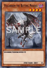 Vulcarrion the Rotting Phoenix, Yu-Gi-Oh! card, DARK