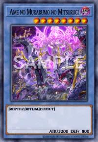 Ame no Murakumo no Mitsurugi, Yu-Gi-Oh! card, DARK