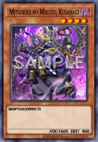 Mitsurugi no Mikoto, Kusanagi, Yu-Gi-Oh! card, DARK