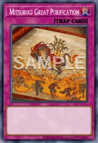 Mitsurugi Great Purification, Yu-Gi-Oh! card, TRAP