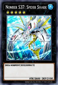 Number S37: Spider Shark, Yu-Gi-Oh! card, WATER