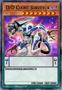 D/D Count Surveyor, Yu-Gi-Oh! card, DARK