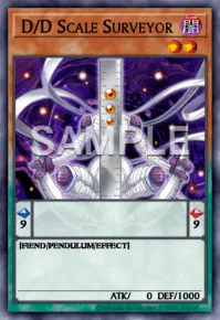 D/D Scale Surveyor, Yu-Gi-Oh! card, DARK