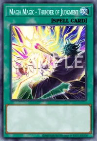 Magia Magic - Thunder of Judgment, Yu-Gi-Oh! card, SPELL
