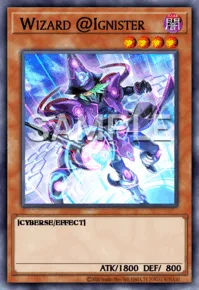 Wizard @Ignister, Yu-Gi-Oh! card, DARK