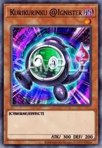 Kurikurinku @Ignister, Yu-Gi-Oh! card, DARK