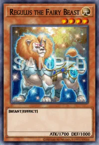 Regulus the Fairy Beast, Yu-Gi-Oh! card, LIGHT