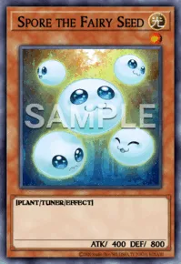 Spore the Fairy Seed, Yu-Gi-Oh! card, LIGHT