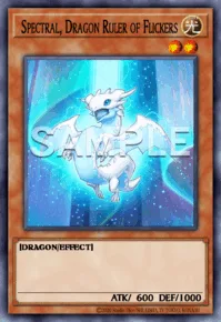 Spectral, Dragon Ruler of Flickers, Yu-Gi-Oh! card, LIGHT