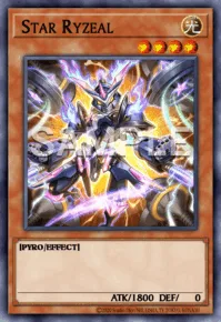 Star Ryzeal, Yu-Gi-Oh! card, LIGHT